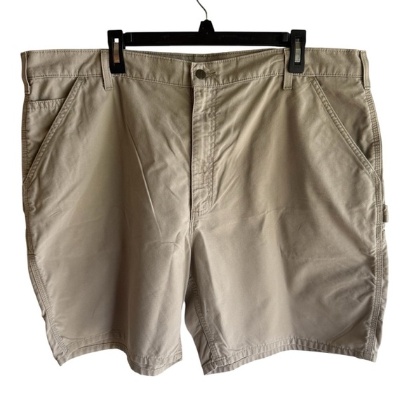 Carhartt Original Fit Carpenter Shorts- Khaki - Picture 2 of 12